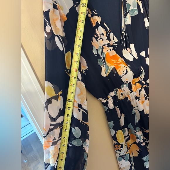 Nine West floral faux wrap dress size 10 - Picture 14 of 14